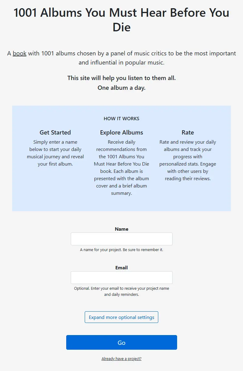 backlink from 1001albumsgenerator.com