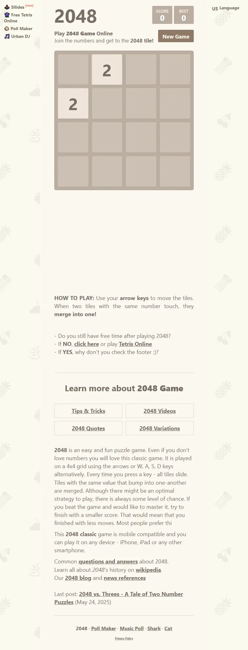 backlink from 2048game.com