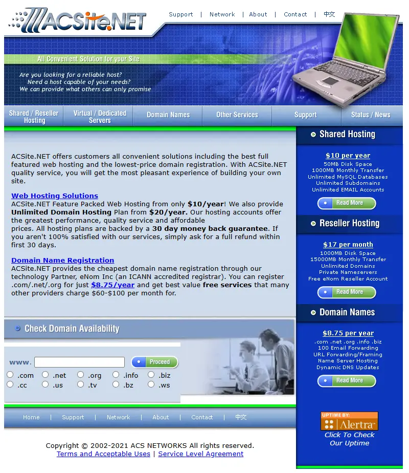 backlink from acsite.net