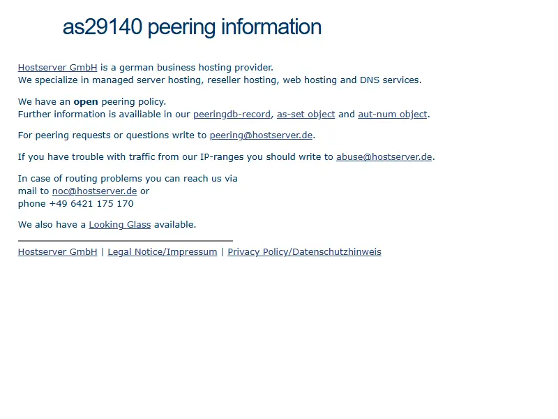 backlink from adns.de