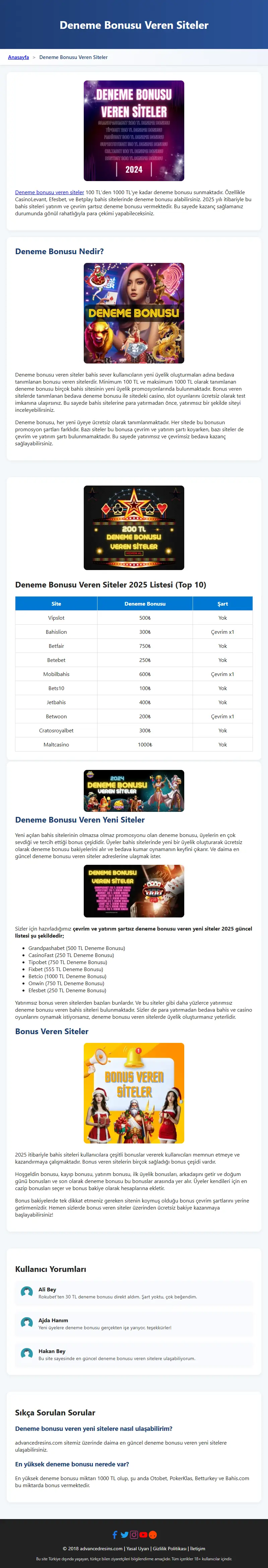 backlink from advancedresins.com