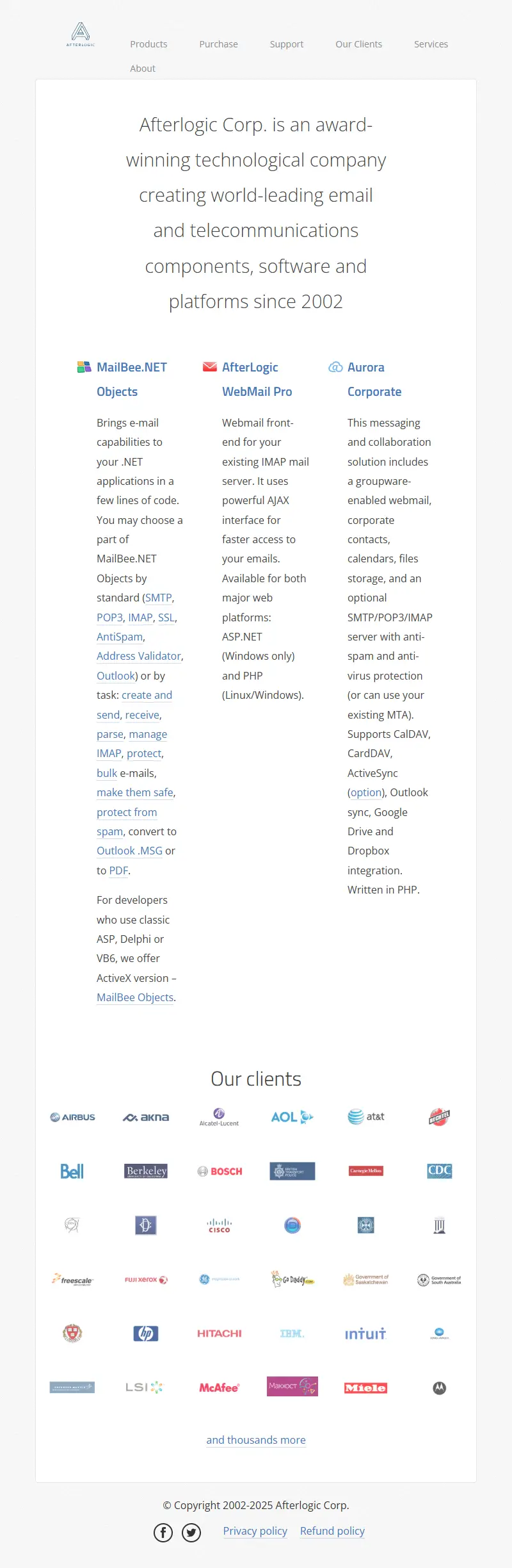 backlink from afterlogic.com