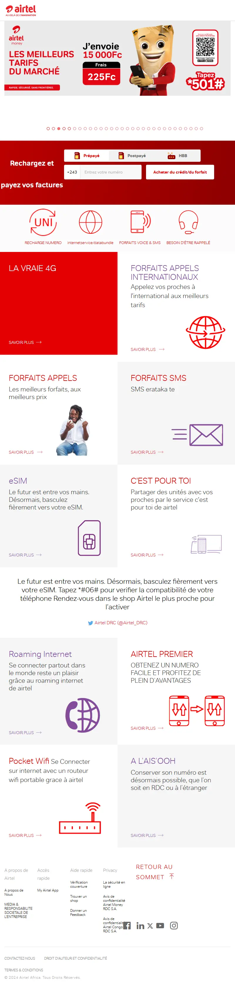 backlink from airtel.cd