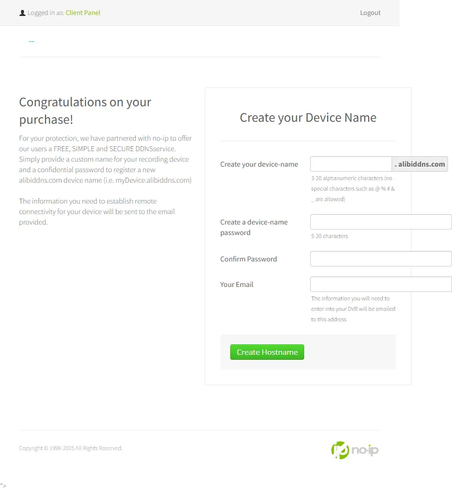 backlink from alibiddns.com