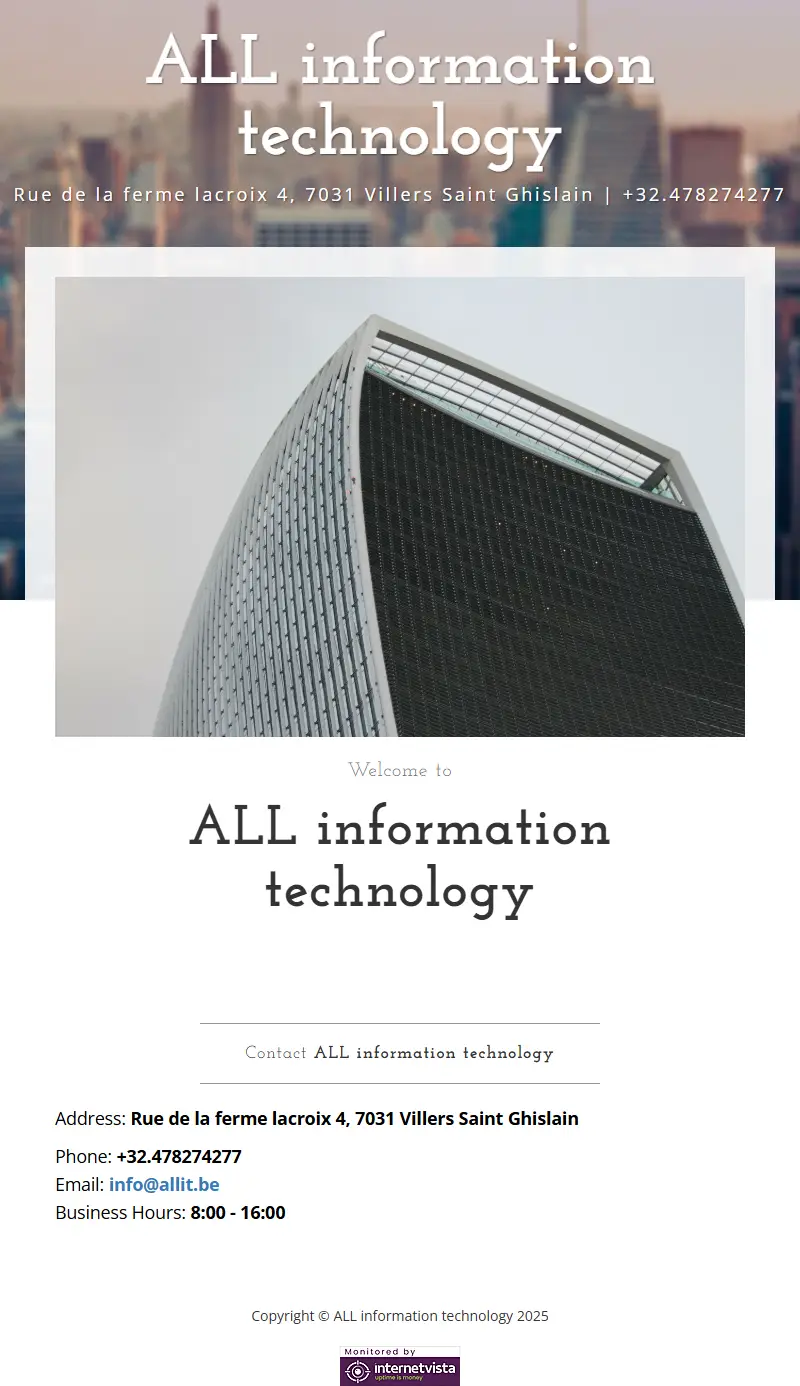 backlink from allit.be