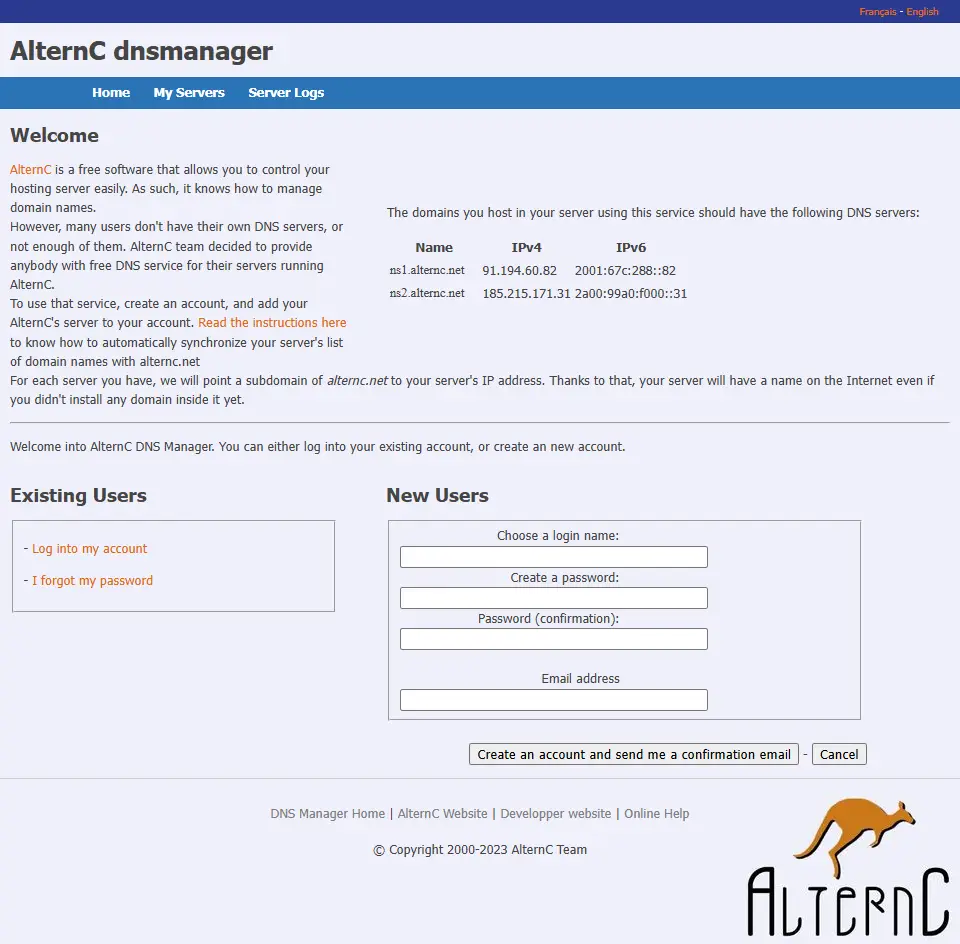 backlink from alternc.net