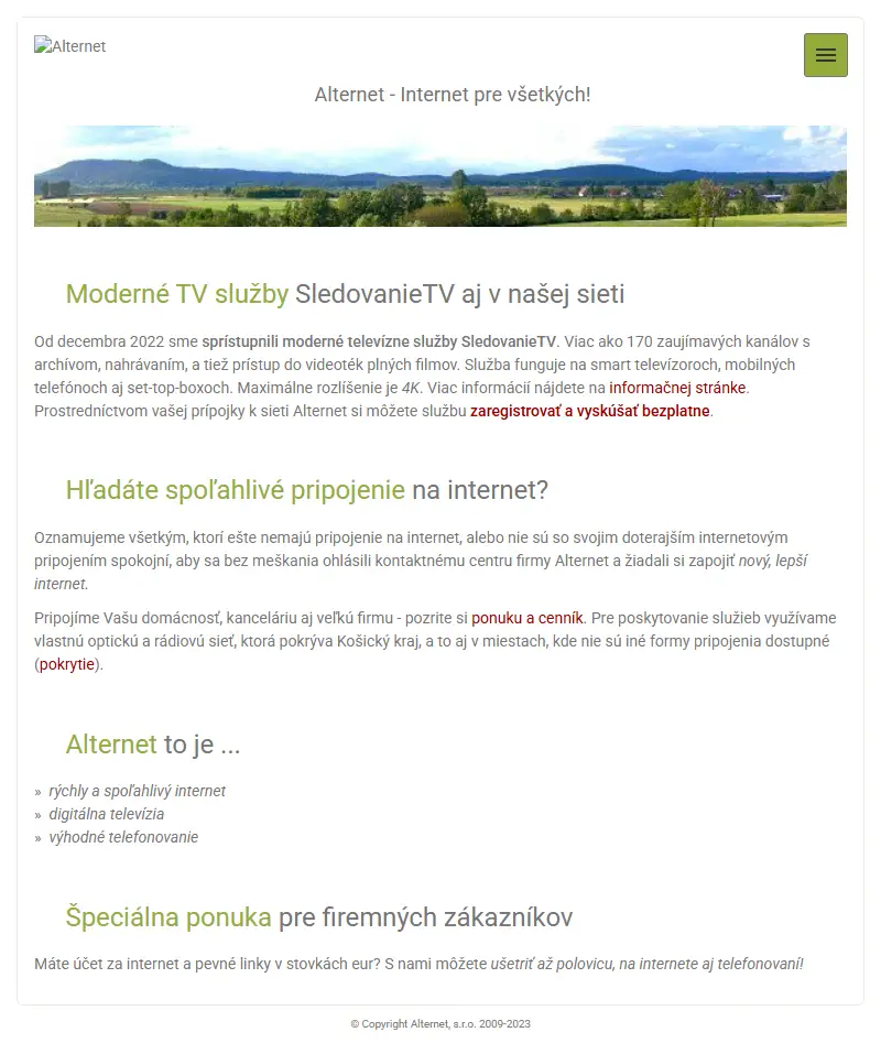 backlink from alternet.sk