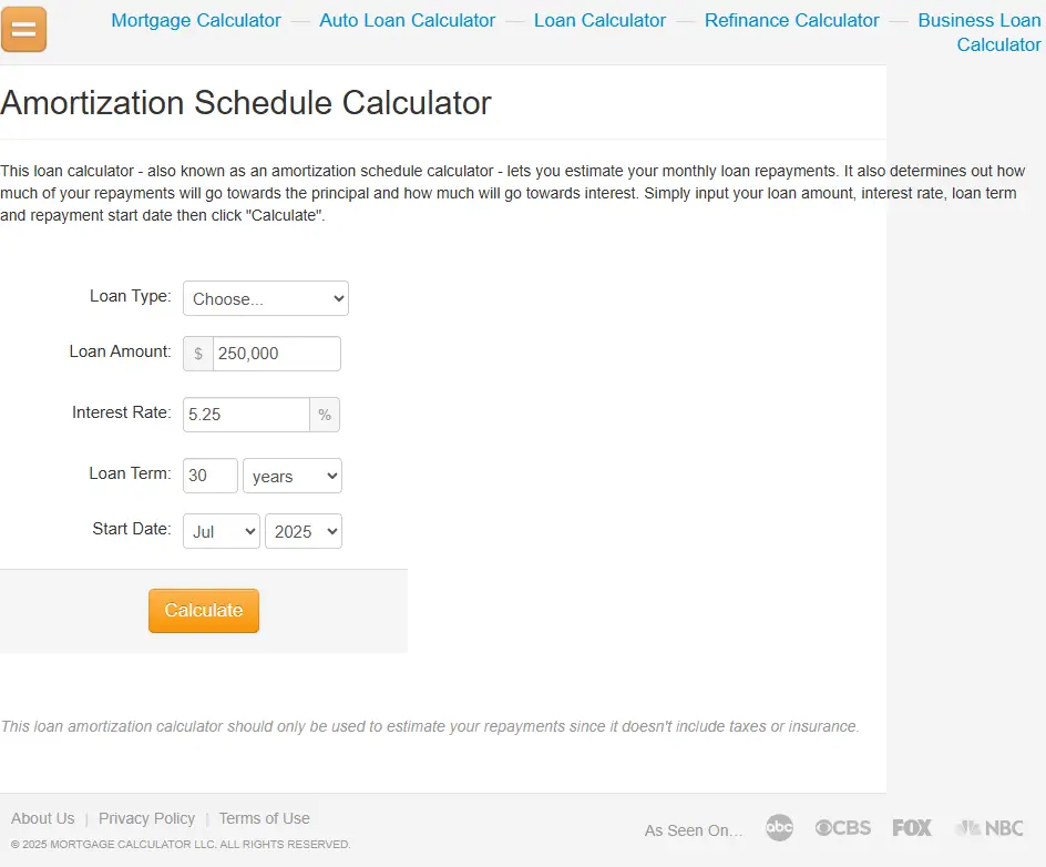 backlink from amortization-calc.com