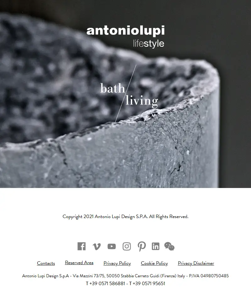 backlink from antoniolupi.it