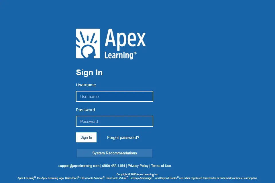 backlink from apexvs.com