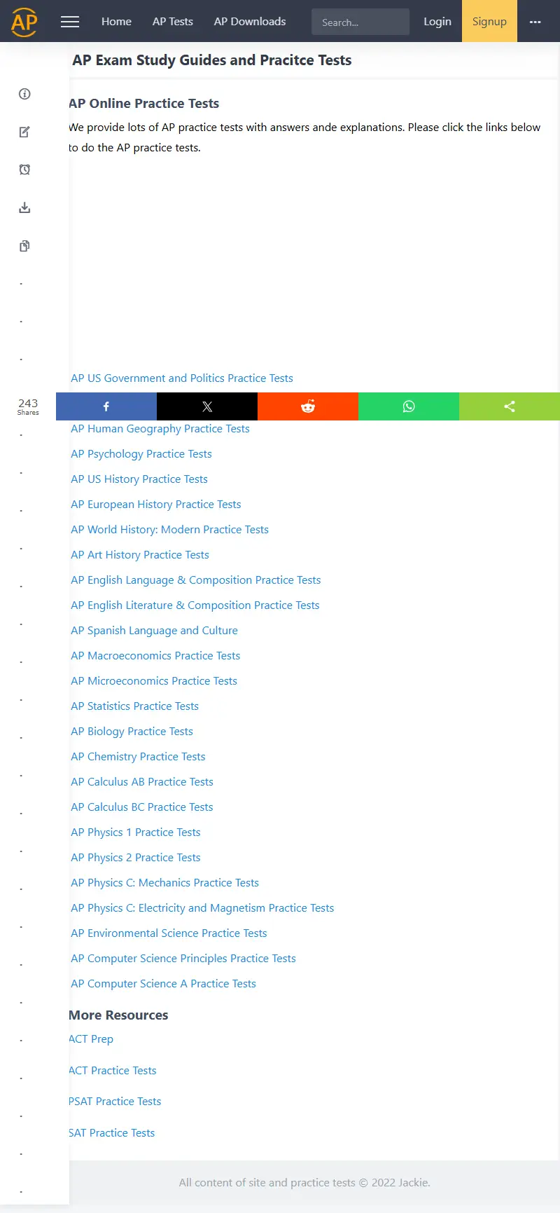 backlink from apstudy.net