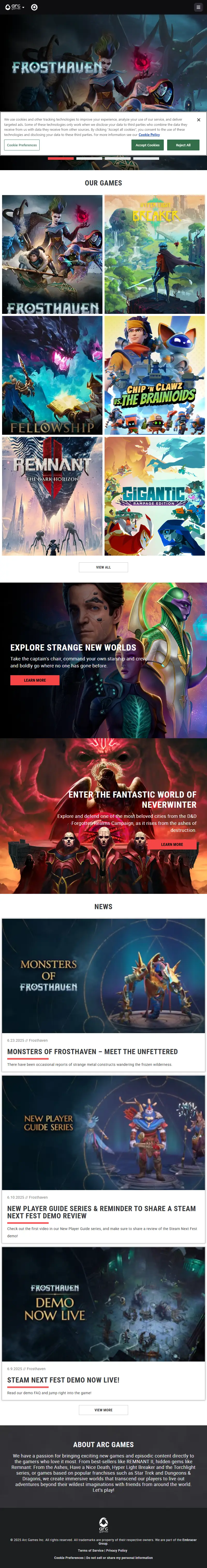 backlink from arcgames.com