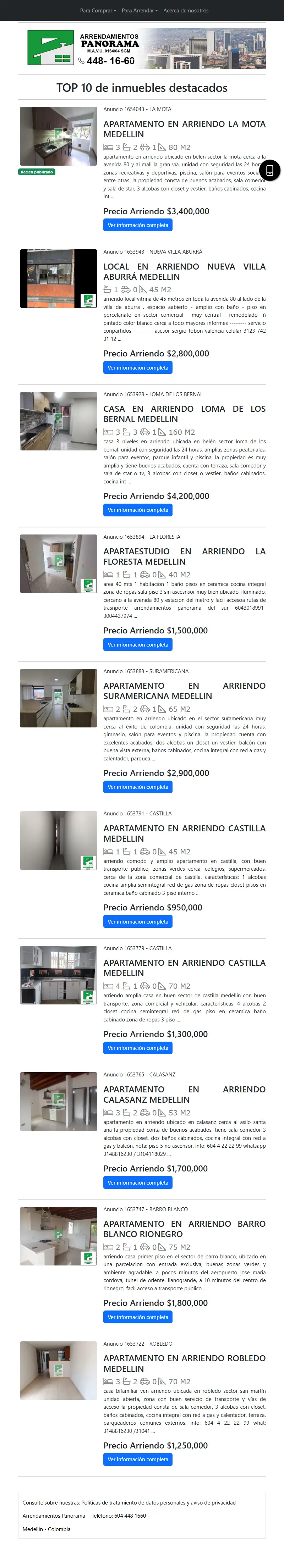backlink from arrendamientospanorama.com