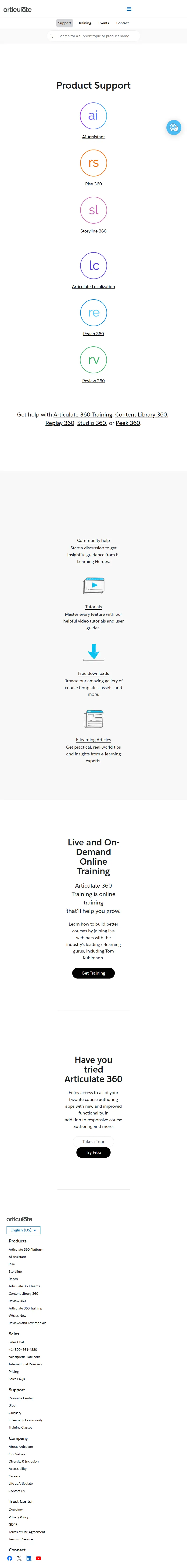 backlink from articulatesupport.com