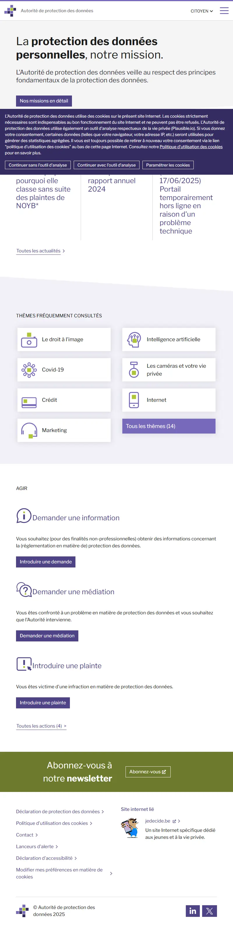 backlink from autoriteprotectiondonnees.be