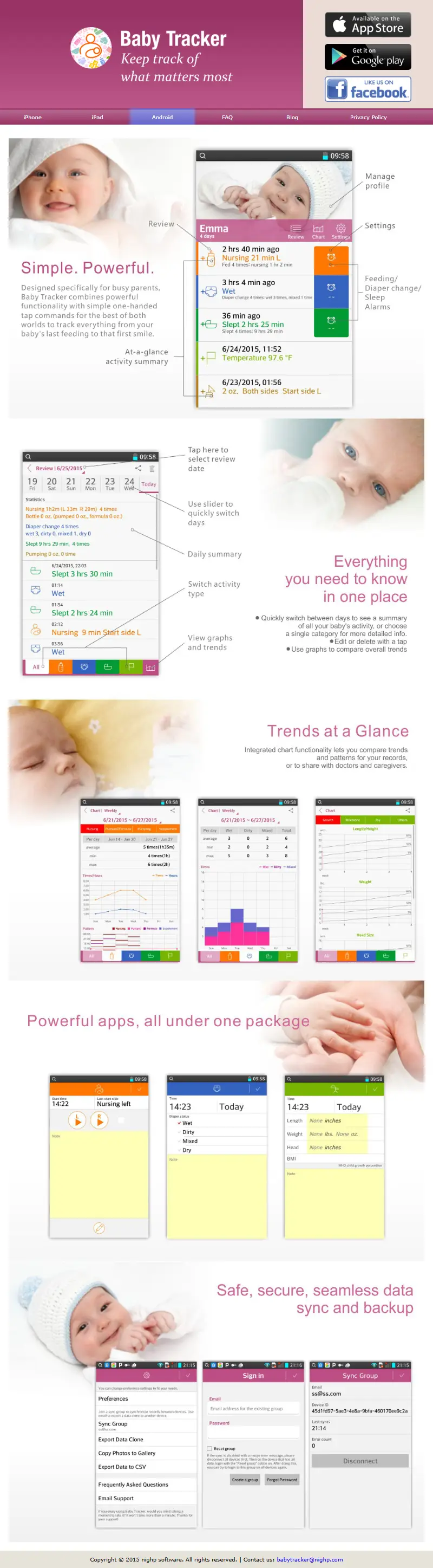 backlink from babytrackers.com