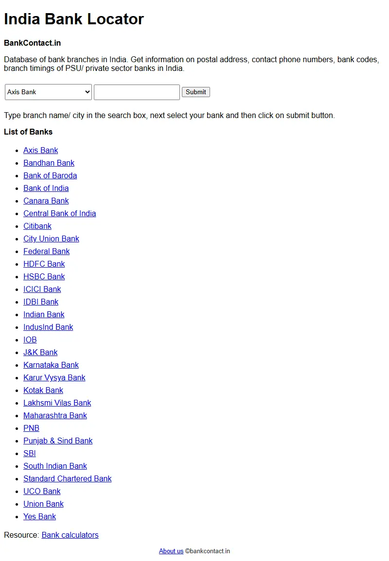 backlink from bankcontact.in
