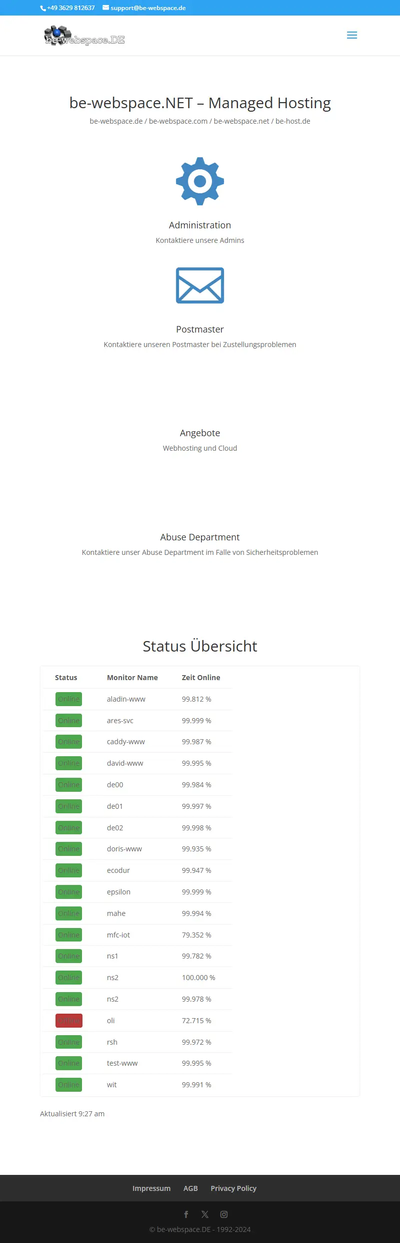 backlink from be-webspace.net
