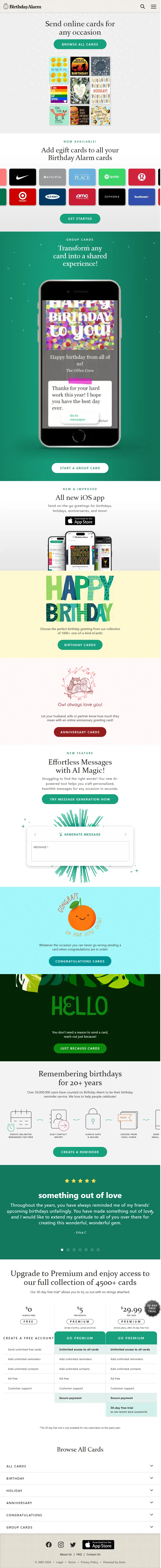 backlink from birthdayalarm.com
