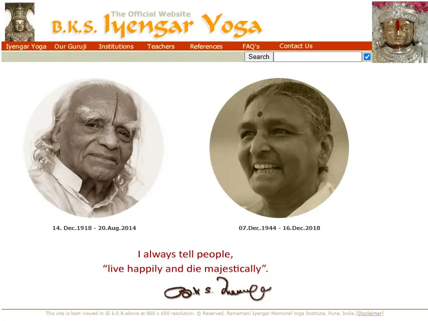 backlink from bksiyengar.com