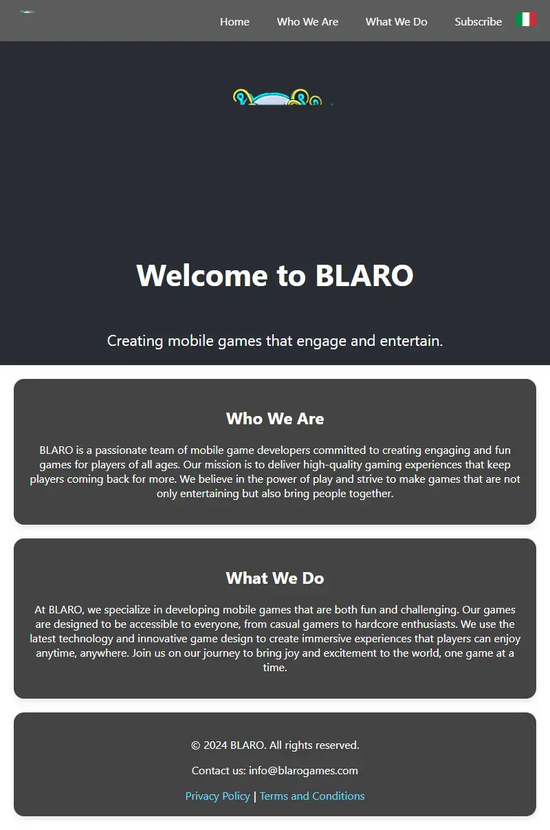 backlink from blarogames.com