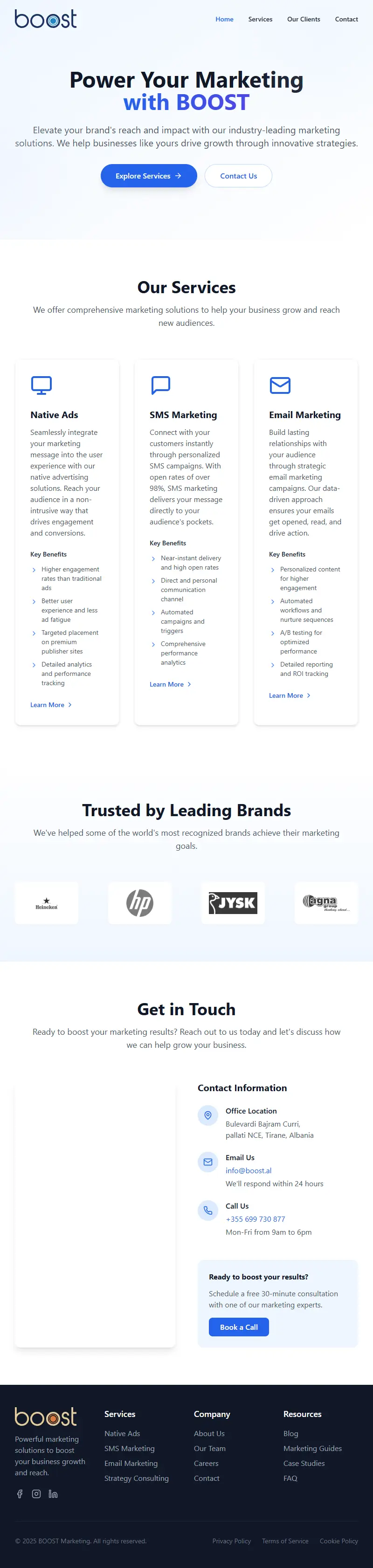 backlink from boostglobal.net
