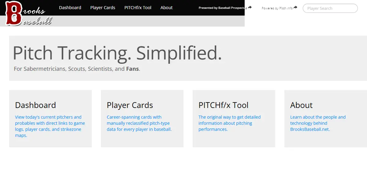 backlink from brooksbaseball.net