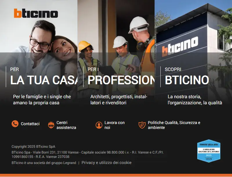 backlink from bticino.it