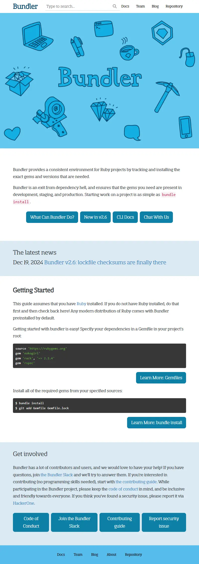 backlink from bundler.io