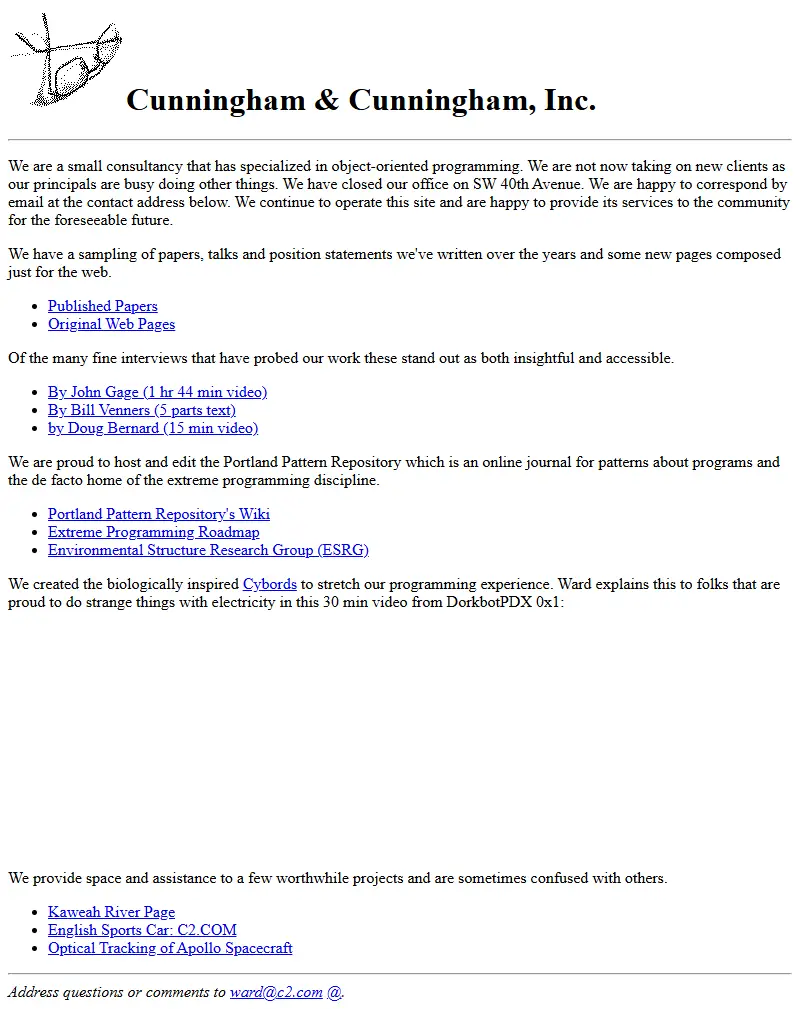 backlink from c2.com