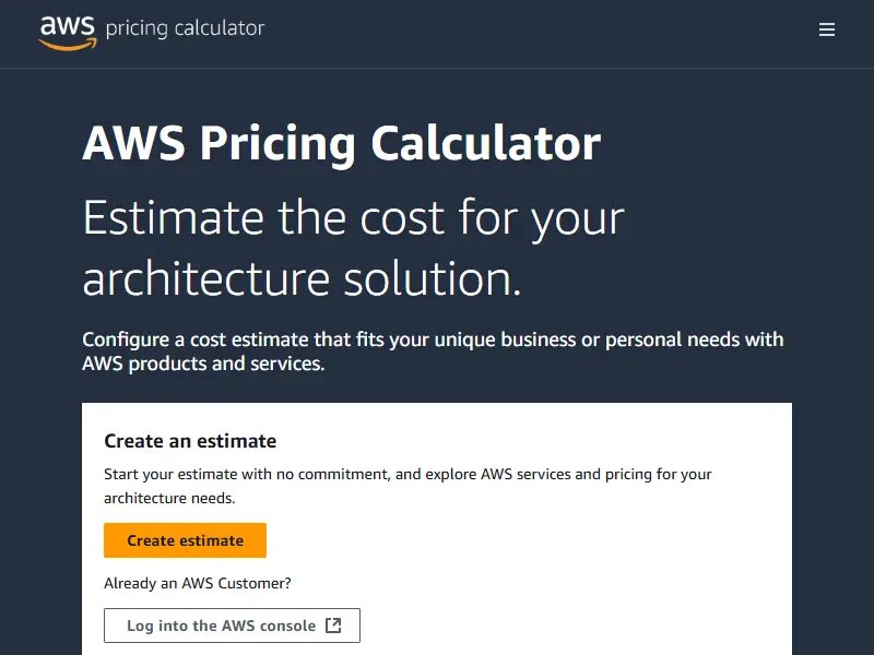 backlink from calculator.aws