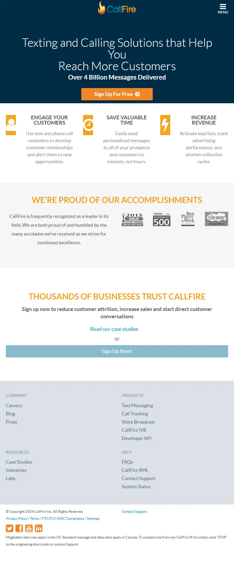 backlink from callfire.com