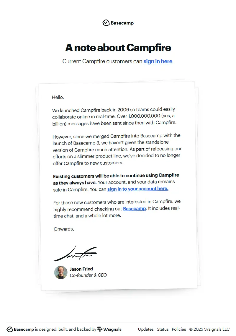 backlink from campfirenow.com