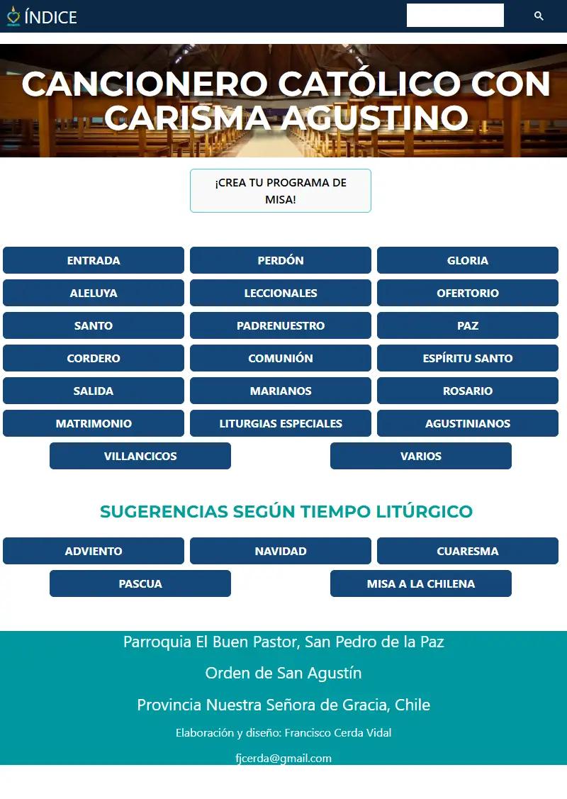 backlink from cancionerocatolico.cl