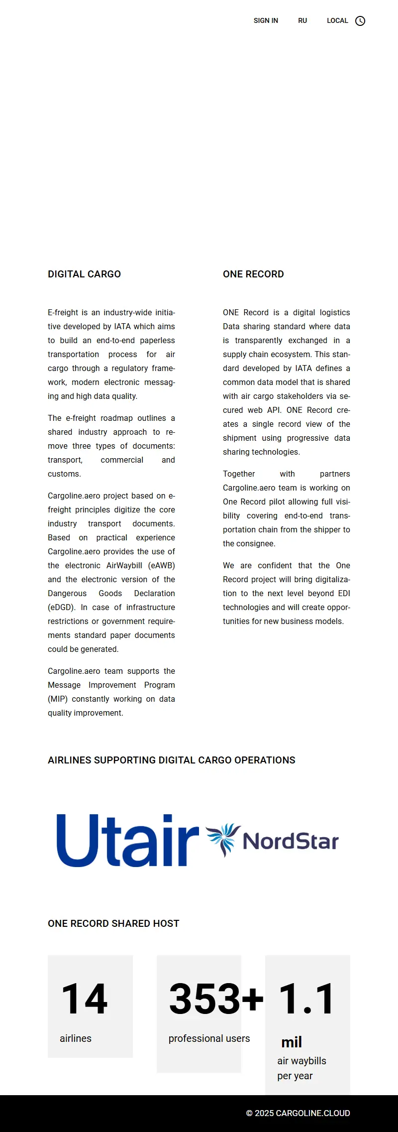backlink from cargoline.cloud