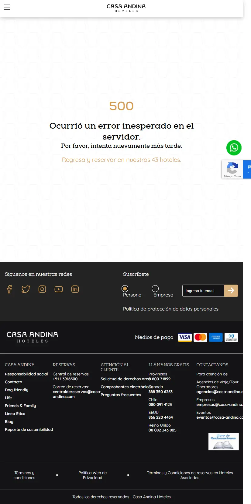 backlink from casa-andina.com