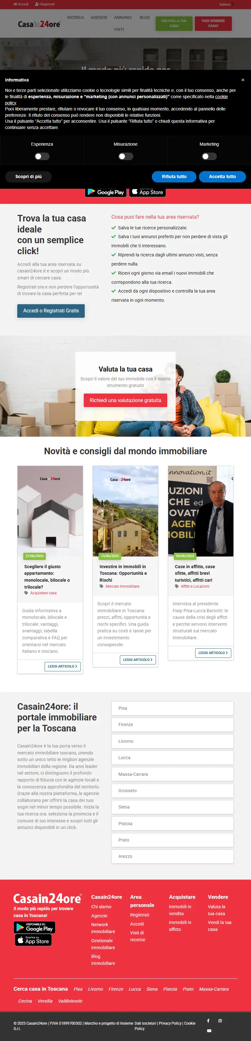 backlink from casain24ore.it