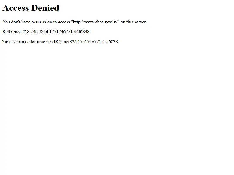 backlink from cbse.gov.in