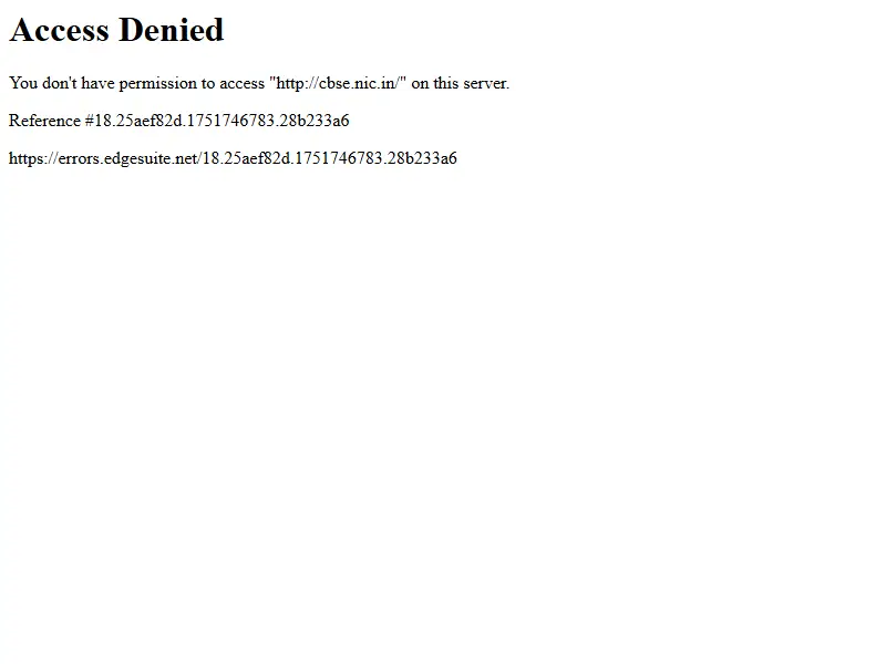 backlink from cbse.nic.in