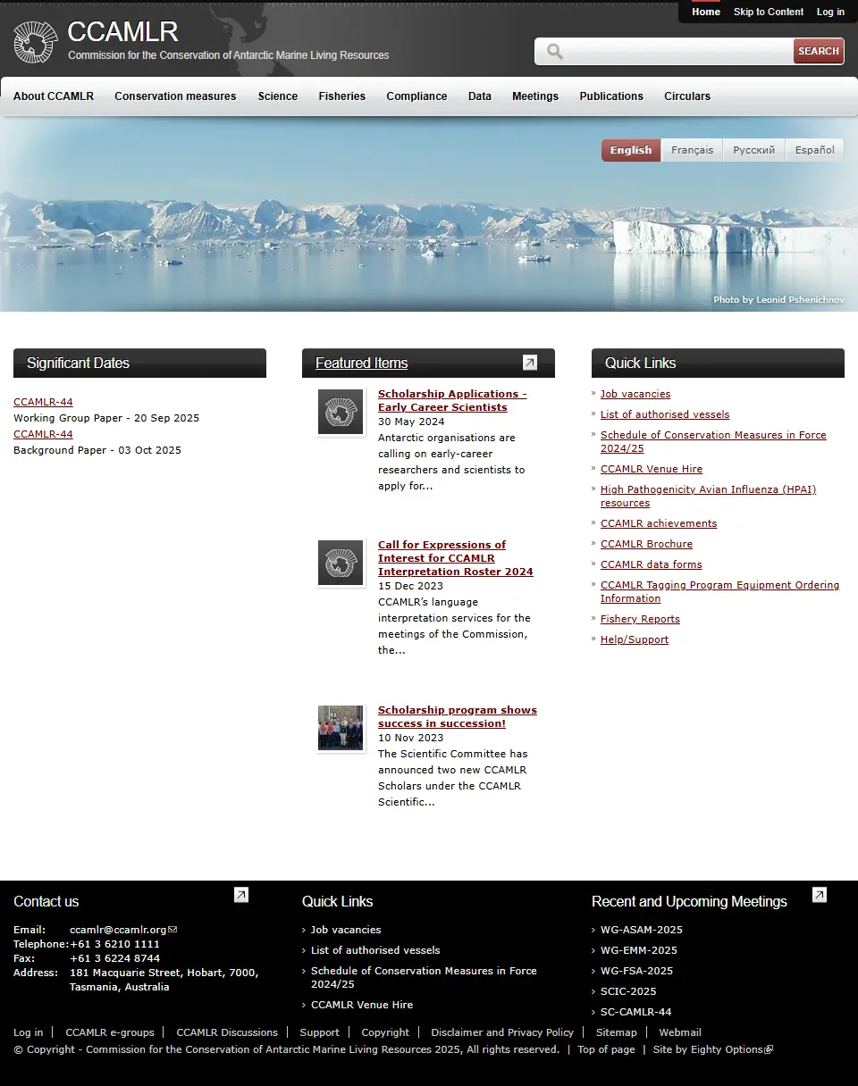 backlink from ccamlr.org