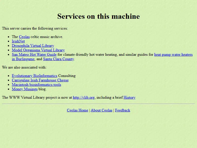backlink from ceolas.org