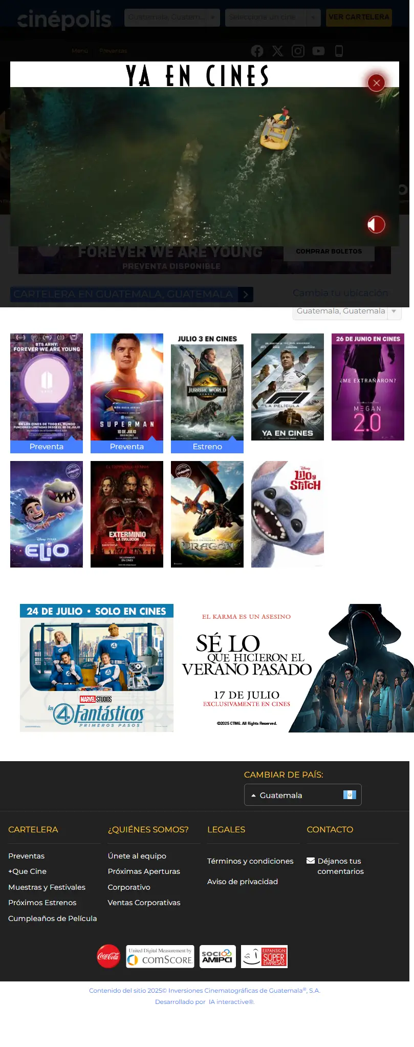 backlink from cinepolis.com.gt