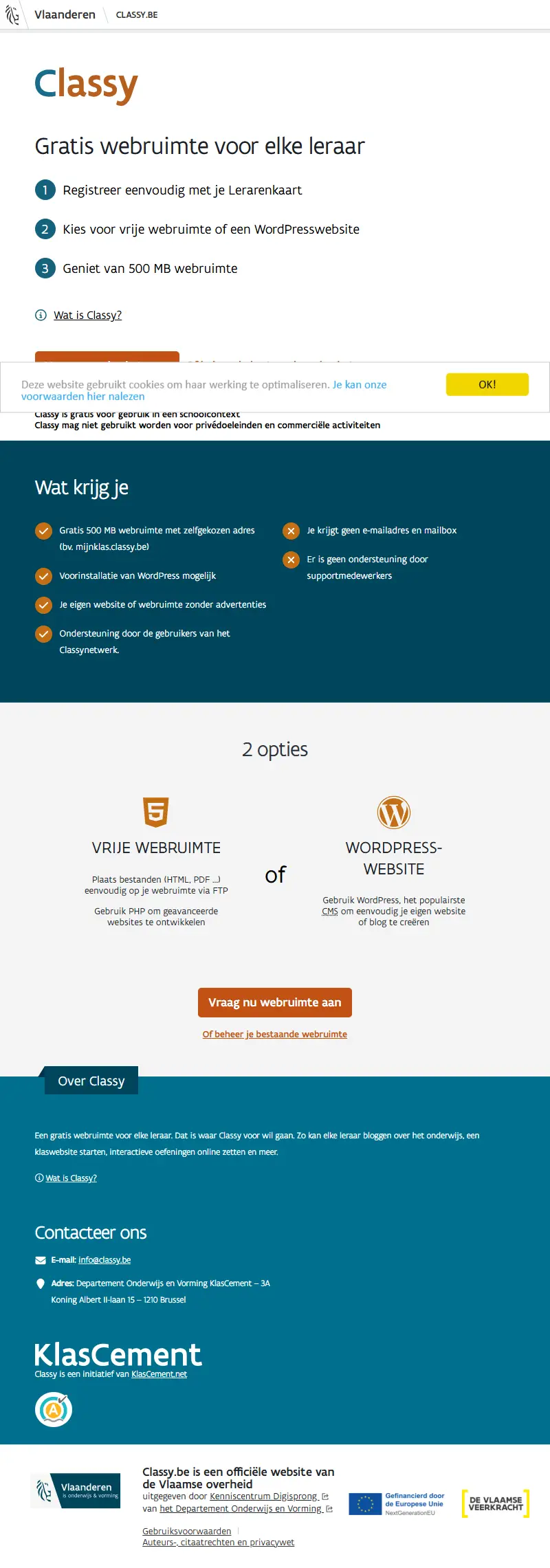 backlink from classy.be