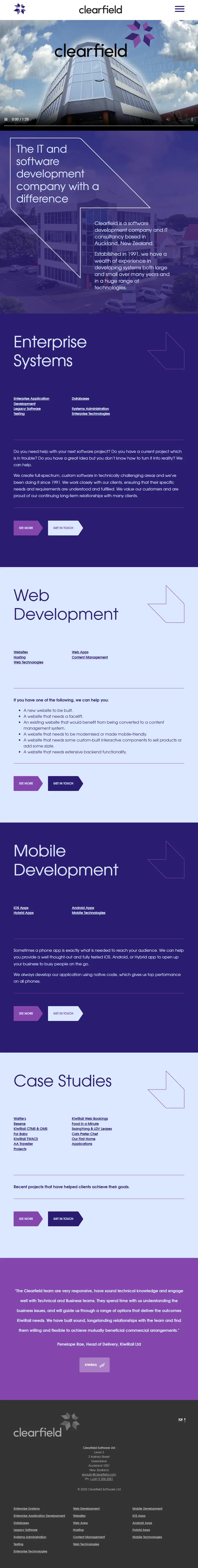 backlink from clearfield.co.nz