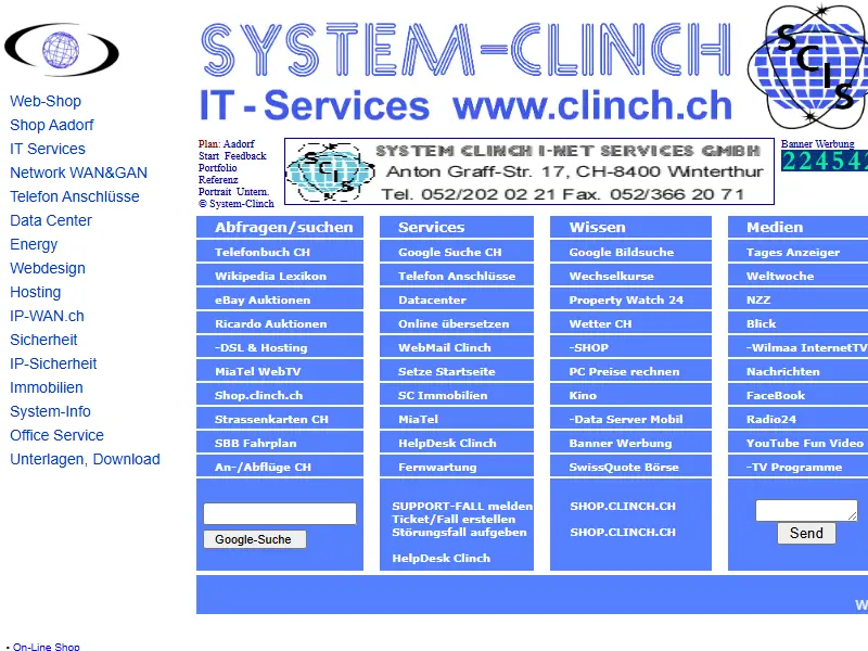 backlink from clinch.ch
