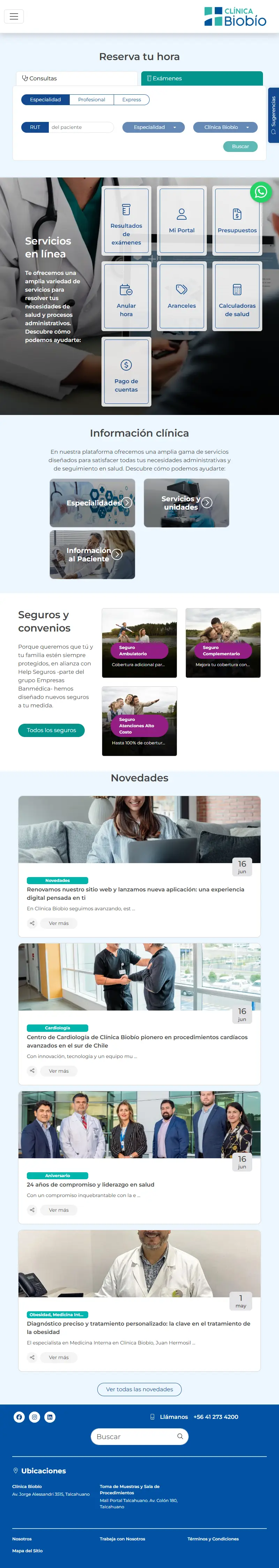 backlink from clinicabiobio.cl