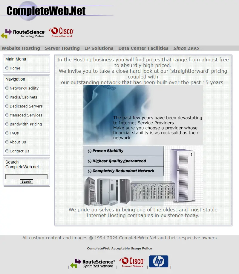 backlink from completeweb.net