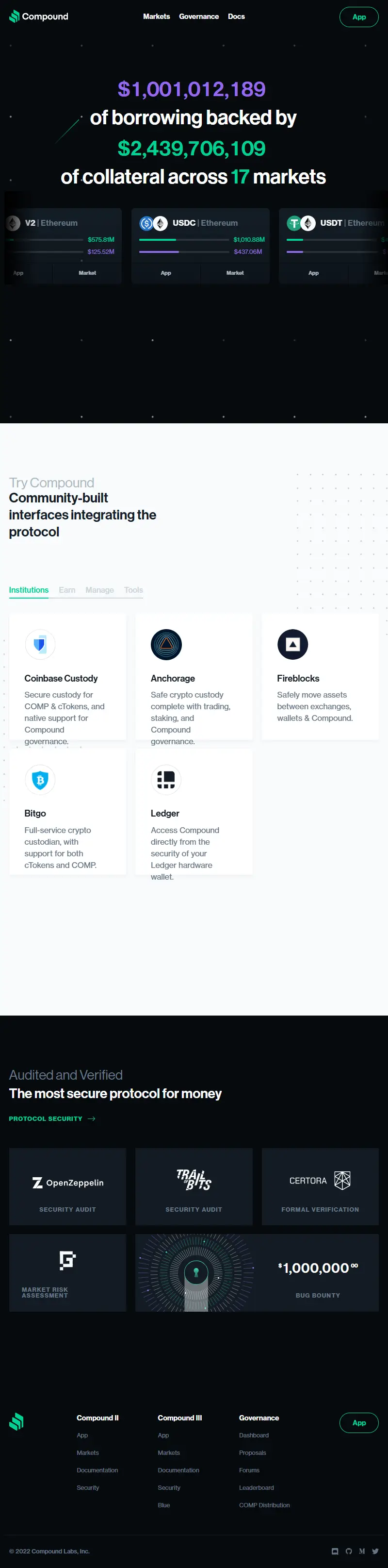 backlink from compound.finance