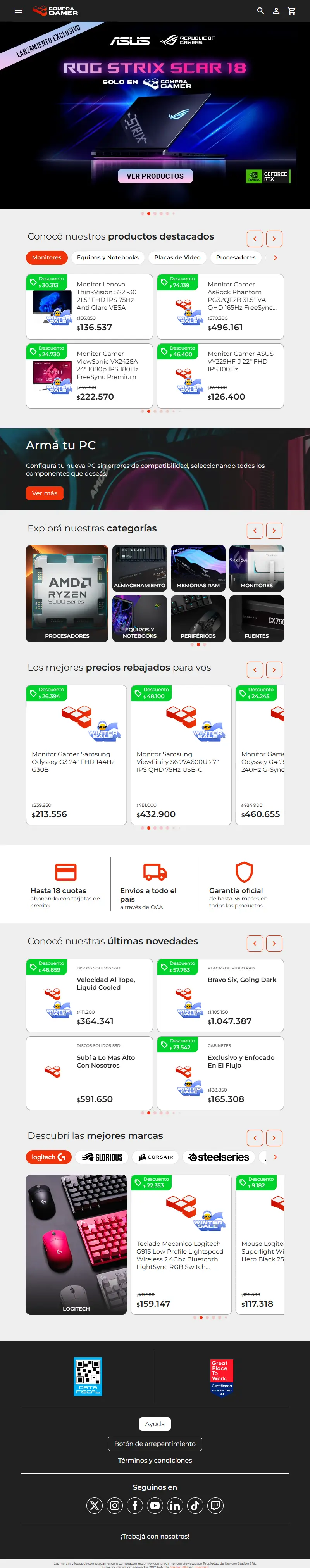 backlink from compragamer.com