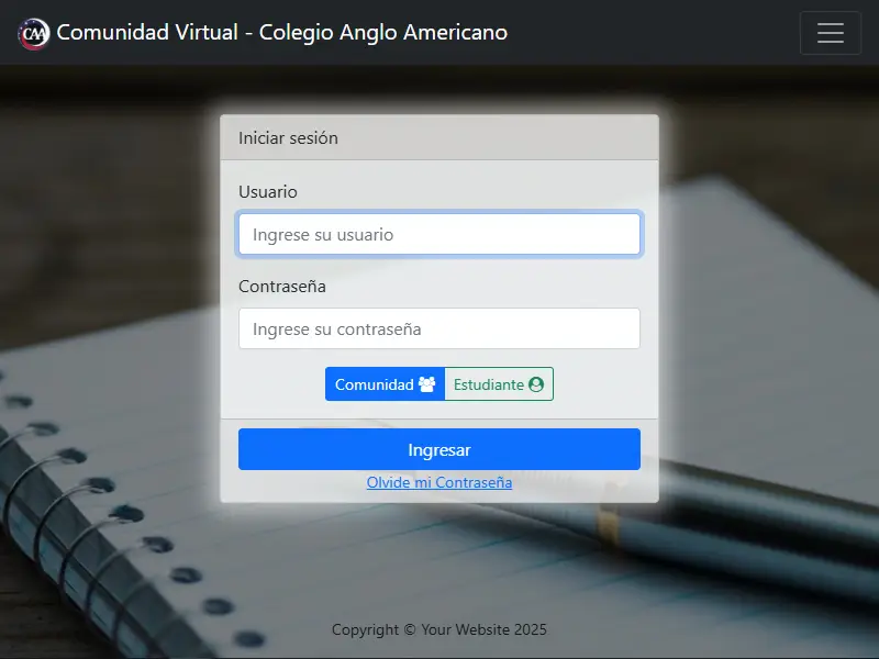 backlink from comunidadvirtualcaa.co